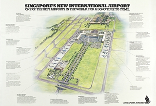 Image: poster: Singapore Airlines, Singapore Changi Airport