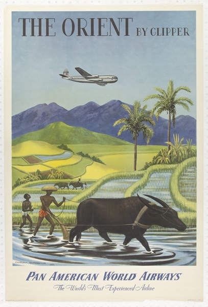 Image: poster: Pan American World Airways, Orient