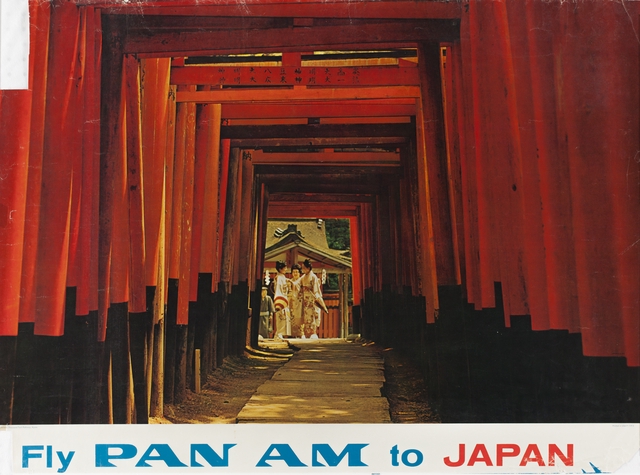 Poster: Pan American World Airways, Japan