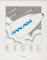 Image: poster: Pan American World Airways, Excel