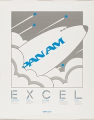 Image: poster: Pan American World Airways, Excel