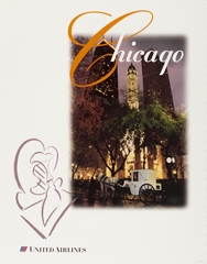 Image: poster: United Airlines, Chicago