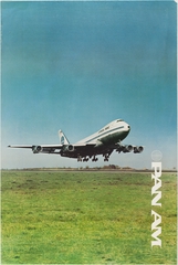 Image: poster: Pan American World Airways, Boeing 747-100