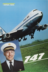 Image: poster: Pan American World Airways, Boeing 747