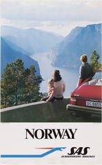 Image: poster: Scandinavian Airlines System (SAS), Norway