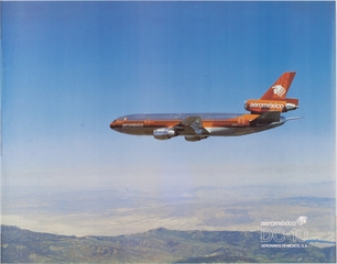 Image: poster: AeroMexico, McDonnell Douglas DC-10