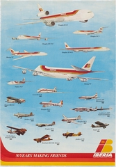 Image: poster: Iberia, 50th anniversary