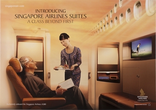 Image: poster: Singapore Airlines, Suites class