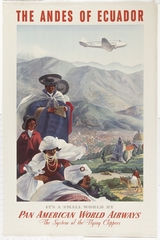 Image: poster: Pan American World Airways, Ecuador