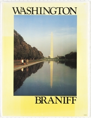 Image: poster: Braniff International, Washington, DC
