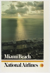 Image: poster: National Airlines, Miami Beach