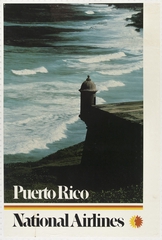 Image: poster: National Airlines, Puerto Rico