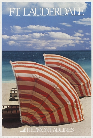 Poster: Piedmont Airlines, Fort Lauderdale