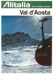 Image: poster: Alitalia, Val d’ Aosta