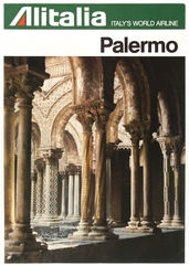Image: poster: Alitalia, Palermo