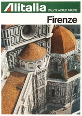 Image: poster: Alitalia, Firenze