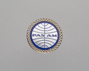 Image: lapel pin: Pan American World Airways
