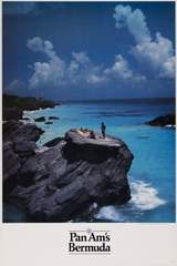Image: poster: Pan American World Airways, Bermuda