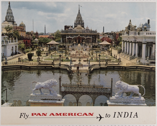 Poster: Pan American World Airways, India