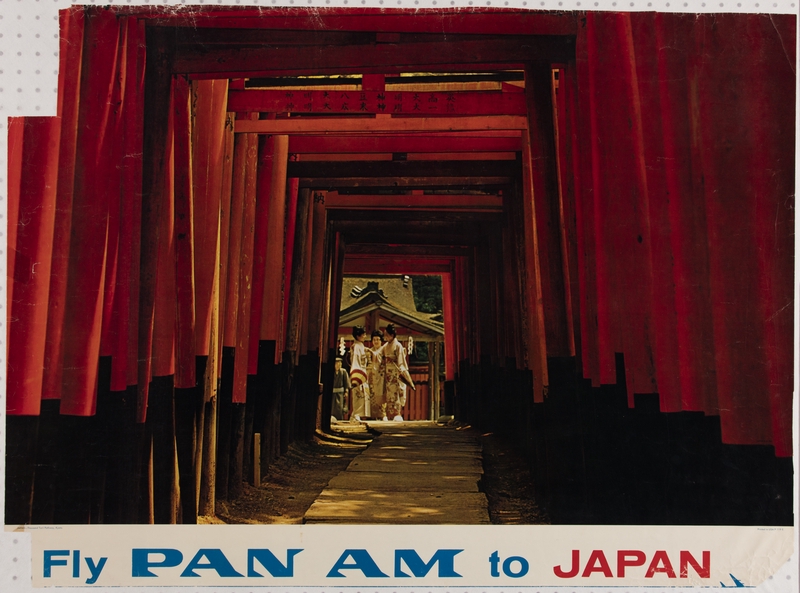 Image: poster: Pan American World Airways, Japan
