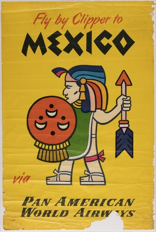 Poster: Pan American World Airways, Mexico