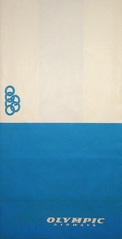 Image: airsickness bag: Olympic Airways