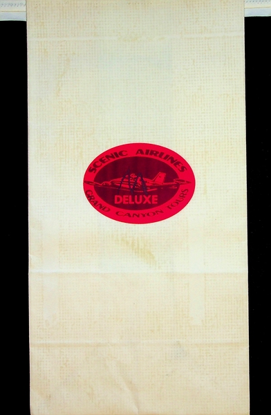 Image: airsickness bag: Scenic Airlines