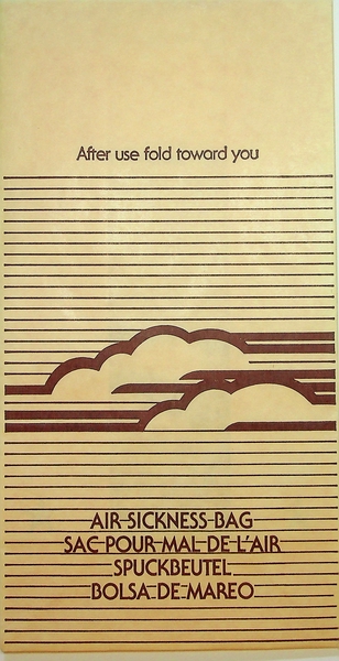 Image: airsickness bag: Virgin Island Airways
