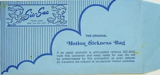 Image: Motion sickness bag: Sic-Sac