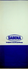 Image: airsickness bag: Sabena