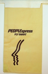 Image: airsickness bag: PEOPLExpress