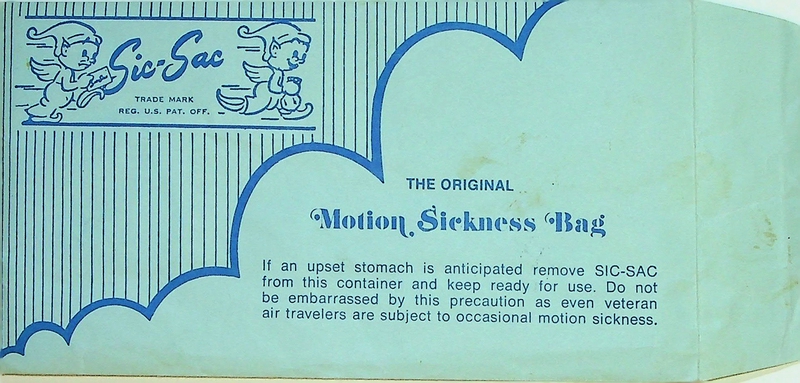 Image: motion sickness bag: Sic-Sac