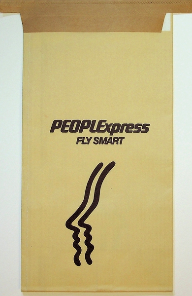 Image: airsickness bag: PEOPLExpress