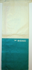 Image: airsickness bag: British Overseas Airways Corporation (BOAC)