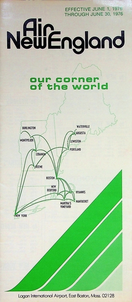 Image: timetable: Air New England