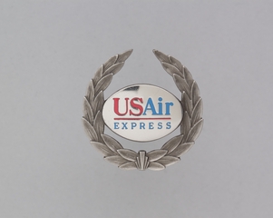Image: flight officer cap badge: USAir Express