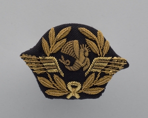 Image: flight officer cap badge: Air France
