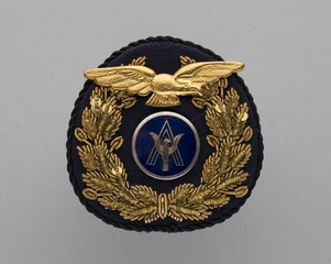 Image: flight officer cap badge: Finnair