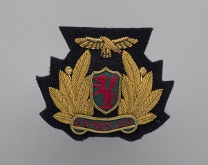 Image: flight officer cap badge: Cambrian Airways
