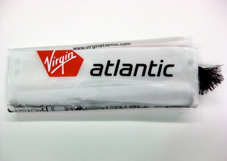 Image: amenity kit: Virgin Atlantic, economy class