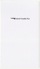 Image: menu: British Airways, World Traveller Plus class