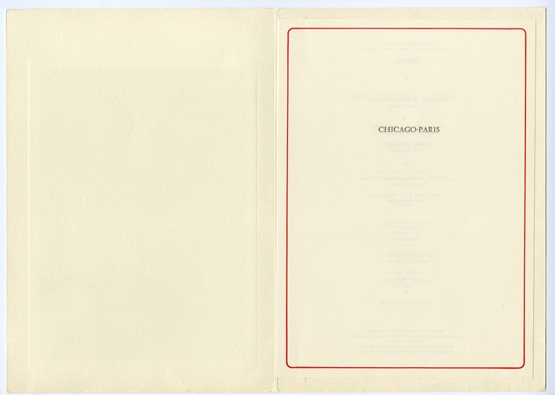 Image: menu: Air France