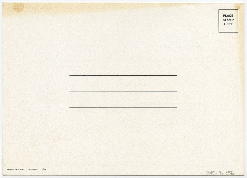 Image: menu: Pan American World Airways, Rainbow (economy) class