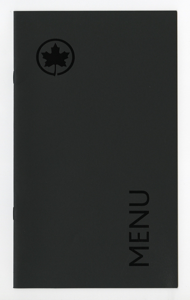 Image: menu: Air Canada, Signature class