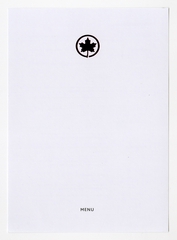Image: menu: Air Canada Express