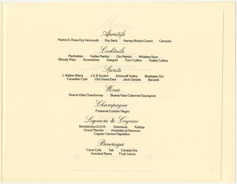 Image: menu: Pan American World Airways, Historic First Flights series, Boeing 707