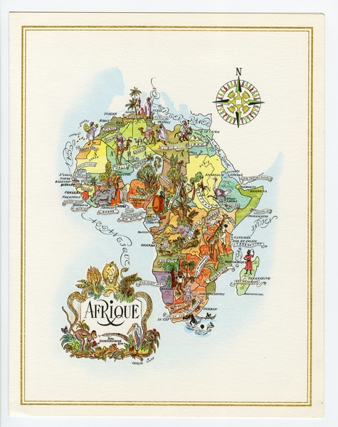 Image: menu: Pan American World Airways