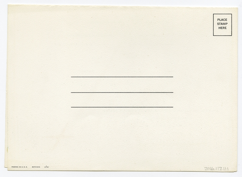 Image: menu: Pan American World Airways, Rainbow (economy) class