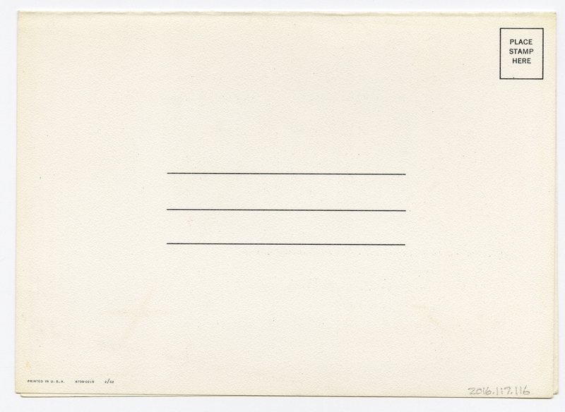 Image: menu: Pan American World Airways, Rainbow (economy) class