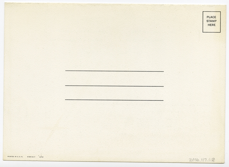 Image: menu: Pan American World Airways, Rainbow (economy) class